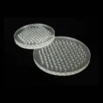 Ultra-White 4mm Laser Drilling Hole Quartz Laser Perforated Disc Deep Processing Transparent Polishing Silica Quartz Plate - Image 6