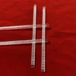 Clear quartz glass rod cylindrical transparent fused silica quartz bar with slots - Image 4