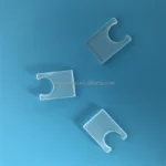 High Temperature Resistant Deep Processing Opaque Quartz Glass Sheet With Cut Hole - Image 3