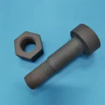 Reaction Sintering Silicon Carbide Block Insulator SiC Ceramic Screw Nut - Image 3