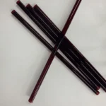 High Purity Ruby Quartz Glass Tube Heating Dark Red Fused Silica Quartz Pipe