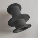 Silicon Carbide Ceramic Guide Wheel SiC Structural Parts Silicon Carbide Irregular Tube  for Wire Processing - Image 3