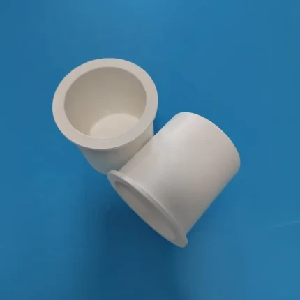 High Purity 99% Boron Nitride Ceramic Crucible BN Ceramic Grinding Pot PBN Ceramic Oil Cup for Vacuum Melting