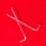 Customize Quartz Glass Shaft Silica Glass Rod with Angles