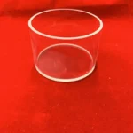 Laboratory Quartz Round Flow Cuvette Circular Transparent Polishing Quartz Cell - Image 6