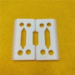 White Zirconia Ceramic Hair Clipper Blade Zro2 Ceramic Blade