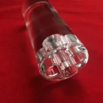High Working Temperature Quartz Cylindrical Shaft with Holes - Image 2