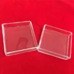 Laboratory Heat Resistant Petri Dish Cell clear Rectangular Quartz Glass Culture Dish - Image 6