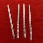 Customized High Temperature Resistance Transparent Quartz Rod Slotted Quartz Glass Rod With Slot