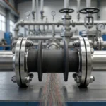 SiC Silicon Carbide Ceramic Flange Sleeve RBSiC Pipe Joint Liner & Shaft Bushing for High Wear Resistant Slurry Conveying