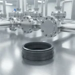 Wear Resistance Silicon Carbide Ceramic Seal Ring Polished Sic Ring SSIC Ceramic Mechanical Ring for Conveying Pipeline Valve