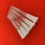 Clear Quartz Glass Joint Tube Test Tube With Frosted Stopper for Lab - Image 4