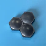 Customized Silicon Carbide  Ceramic Irregular Part Insulator SiC Ceramic Hexagon Plate - Image 3