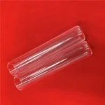Customized High Quality Silica Quartz Flat Bottom Pipe Glass One Side Closed Furnace Glass Tube - Image 2