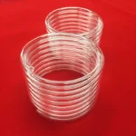 Customized High Temperature Resistance Clear Spiral Quartz Glass Tube Condenser Coil Tube for Chemical Industry - Image 2