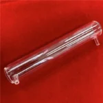 Quartz Glass Double Layers Condensation Tube for Chemical  Testing - Image 2