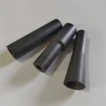 Customized  99.9% High Purity Flared Sand Blasting B4C Ceramic Tube Boron Carbide Nozzle Ceramic Spray Pipe