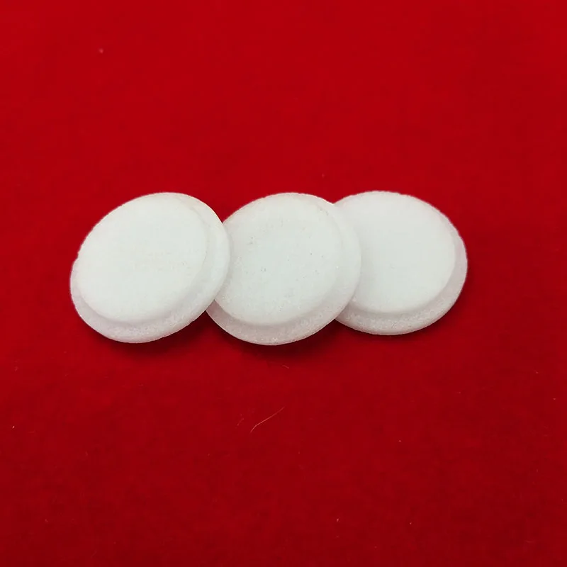 H0c8aa8e0f41b4fa388d7ae9223c299d75-1.webp Milky White Quartz Glass Board High Purity Opaque Silica Quartz Disc With Step - Image 1