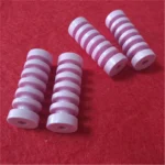 High Wear Resistant Pink Textile Ceramic Guide Wheel Low Friction Alumina Ceramic Yarn Guide Pulley For Textile Industry