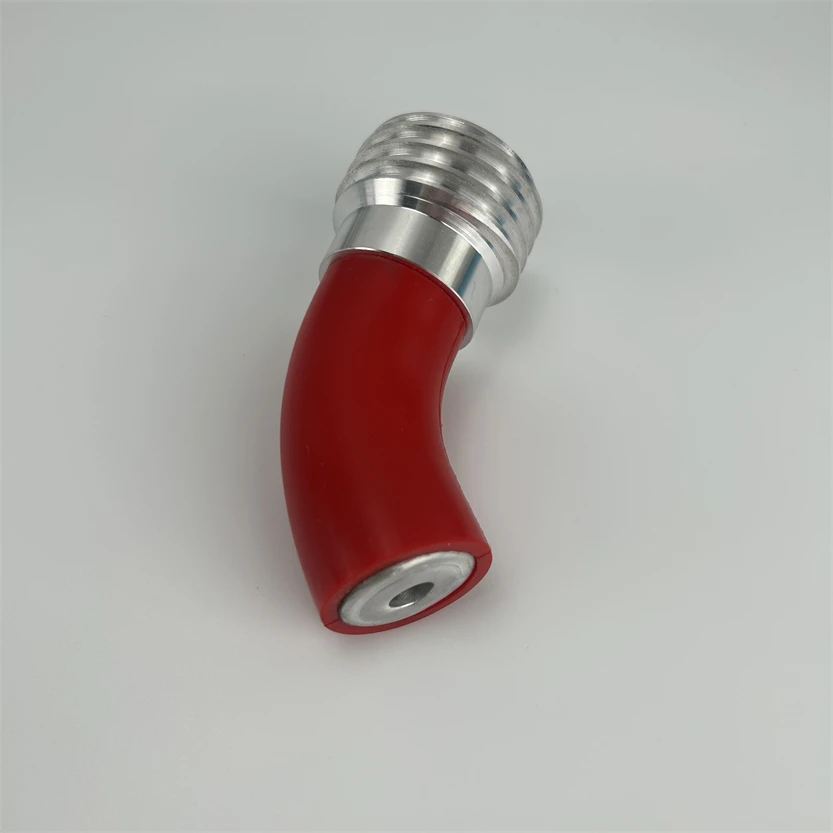 H0d64a4b5885849eba7952a408a6b5082R.webp High Hardness Temperature B4C 45-degree Bent Boron Carbide Ceramic Venturi Nozzle - Image 1