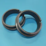 SiC Ceramic Rotary Seal Ring Silicon Carbide Ceramic Mechanical Seal Ring with Anti-rotation Slot & Stepped Flange for Pump - Image 6