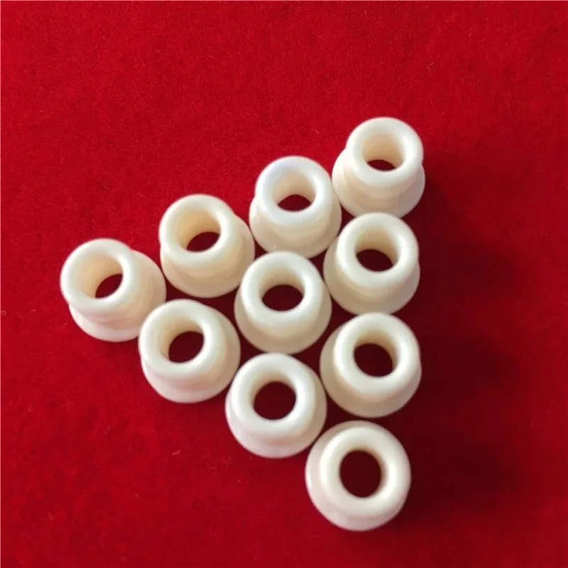 H0ef711b7e3aa46f49f204a1b9a42c87aN.webp High Precision Textile Ceramic Eyelet Yarn Guide Eyes in 99% 95% Al2o3 Porcelain Textile Ceramics Machinery Parts - Image 1