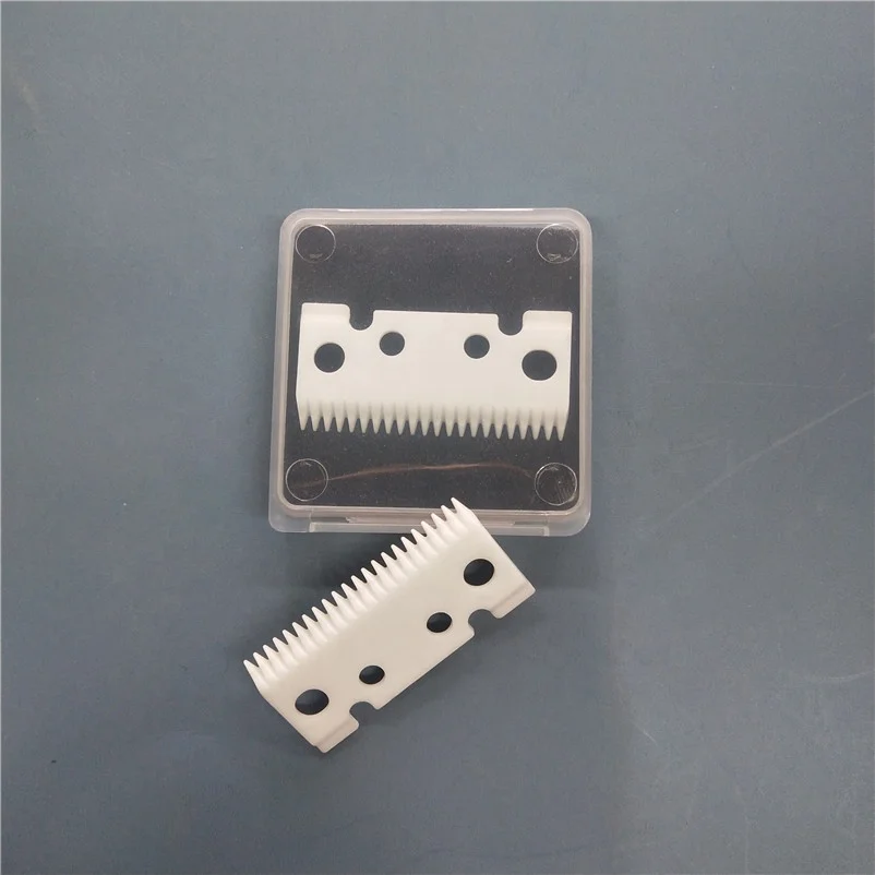 H0f3456009a54481896e6f20b90eeb83fT.webp Premium Cutter 28 Tooth Zirconia Ceramic Industrial Use Pet Grooming Razor Blades - Image 1