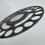 Reaction Sintered Silicon Carbide Irregular Plate Black Insulator SiC Ceramic Disc - Image 6