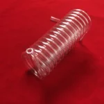 Customize clear  quartz coil tube heat resistance transparent quartz tube - Image 6