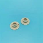 High Precision Aluminum Nitride Ceramic Insulator Bushing with Flange Mounting Holes - Image 4