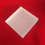 Customized Heat Resistant Frosted Silica Wafer  Glass Square Plate - Image 5