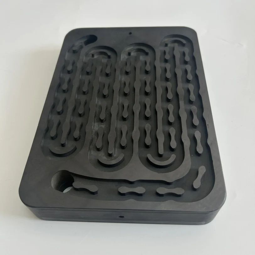 H10da15e860c6438aa2d4b44abd66780dQ.webp Customized Sintered Silicon Carbide SiC SSiC Ceramic Microchannel Reactor - Image 1
