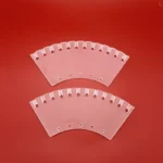 Customized Fan Shaped Quartz Glass Plate Silica Glass Sheet with THRU Hole - Image 2