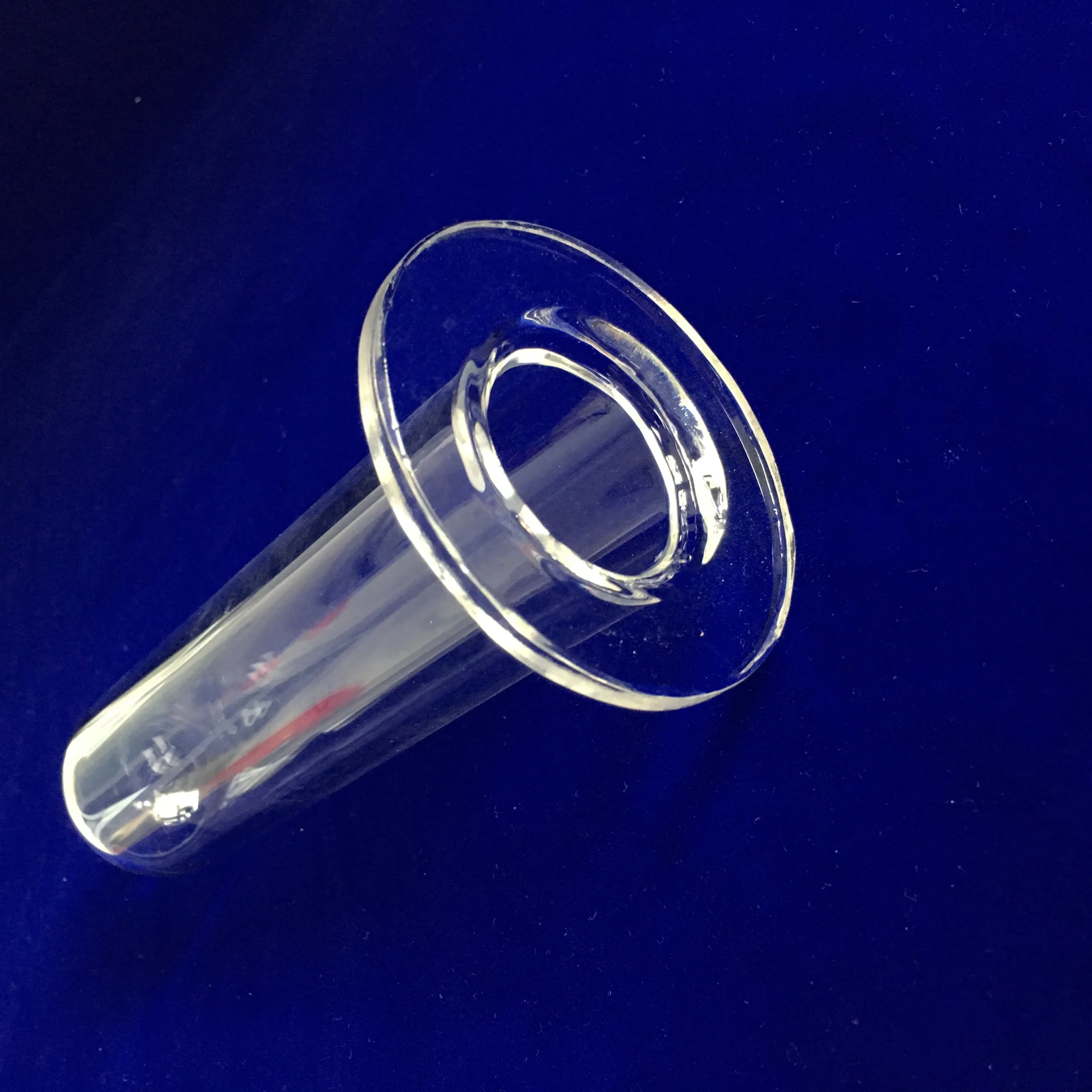 H1130c04e9d7f4b018da53ec457ce0aeey-1.webp Customized Silica Glass Tube Quartz Tube with Flange - Image 1
