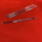 Transparent Small Quartz Glass Solid Cylinder Rod Optical clear Glass Fused Quartz Crystal Rod - Image 2