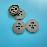 Customized High Hardness HRA 92  SiC Ceramic Discs  Silicon Carbide Rings with Holes - Image 2
