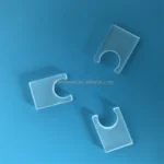 Opaque Quartz Glass Irregular Part Corrosion Resistance Frosted Silica Quartz Plate