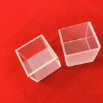 Square Polish  Optical quartz Glass Cell for Optical quartz  Glass Cell Spectrophotometry