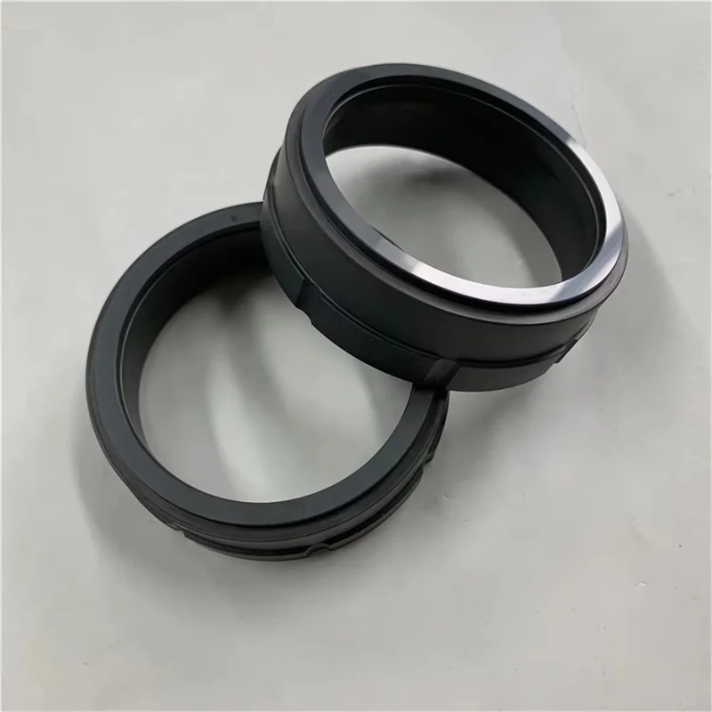 H14bb807300aa49b2b65d9761536eae86n.webp BAIBO Insulation Industrial High Temperature Silicon Carbide Ceramic Ring Mechanical Seal SIC Parts with Cutting Service - Image 1