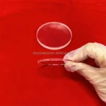 High Transmittance  High Temperature Fused Silica UV Quartz Window Semiconductor Polished Round Quartz Wafer - Image 5