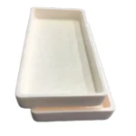 1600 Degrees Refractory 99 Corundum Sagger Furnace 300x150x50 Ceramic Boat