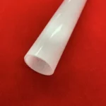 High Temperature Resistant Silica Fused Milk White Quartz Glass Tube - Image 2