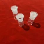 Heat Resistance Frosted EndsTransparent Fused Silica Quartz Glass Tube Connector - Image 5
