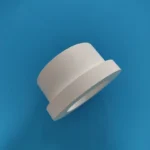 Hexagonal Boron Nitride Ceramic Heat Sleeves HBN Ceramic Insulator Tube  with Flange - Image 3