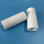 Excellent Heat Resistance CNC Machining 99% Boron Nitride Ceramic Tubes with Thread