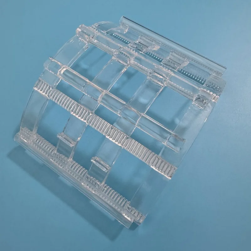 H17dab75358da4aa7bc011755758edfddW.webp Corrosion Resistance Silica Boats Quartz Glass Special Design Boat - Image 1