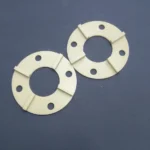 Aluminum Nitride (AlN) Ceramic Wafer Circular 4 Holes Aluminum Nitride Heat Dissipation Sheet - Image 3