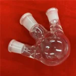 High Purity Heat Resistance Lab Glassware Transparent Quartz Glass Chemistry Round Bottom Flask 3 Necks 250ml - Image 3