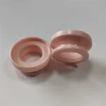 Wear Resistant Pink Alumina Ceramic Roller Al2O3 Yarn Guide Thread Wheel  for Textile Machine