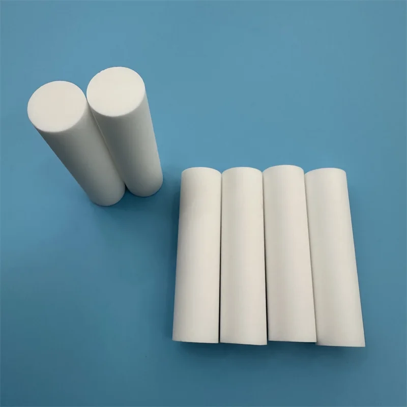 H1ba994ed91954a8da46ed245c19fc2a45.webp Clean Zero Porosity Machinable Glass Ceramic Shaft Macor Rods - Image 1